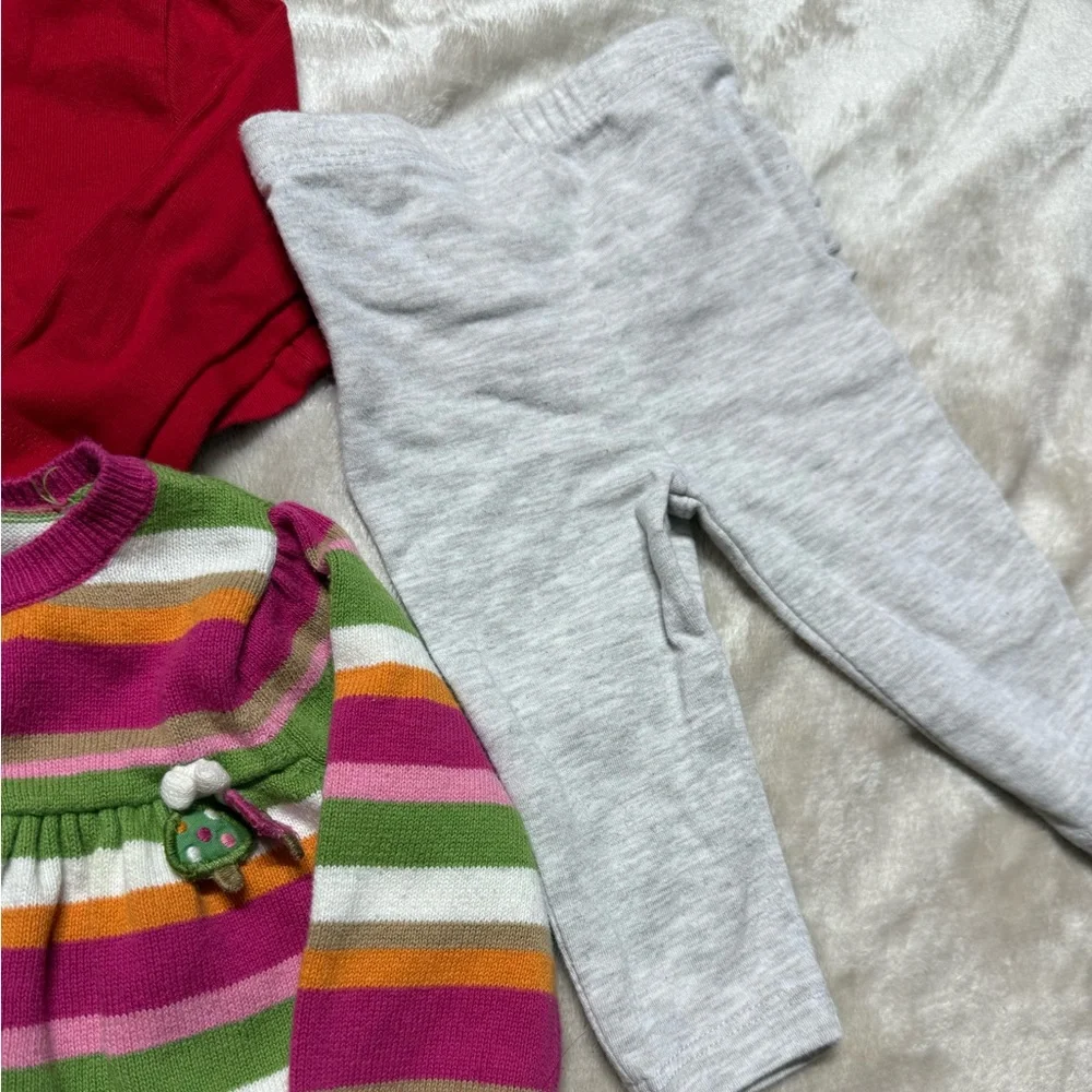 Baby Girl Winter Clothes Bundle Lot | 0-3M | Carter’s, Gymboree, Modern Moments
